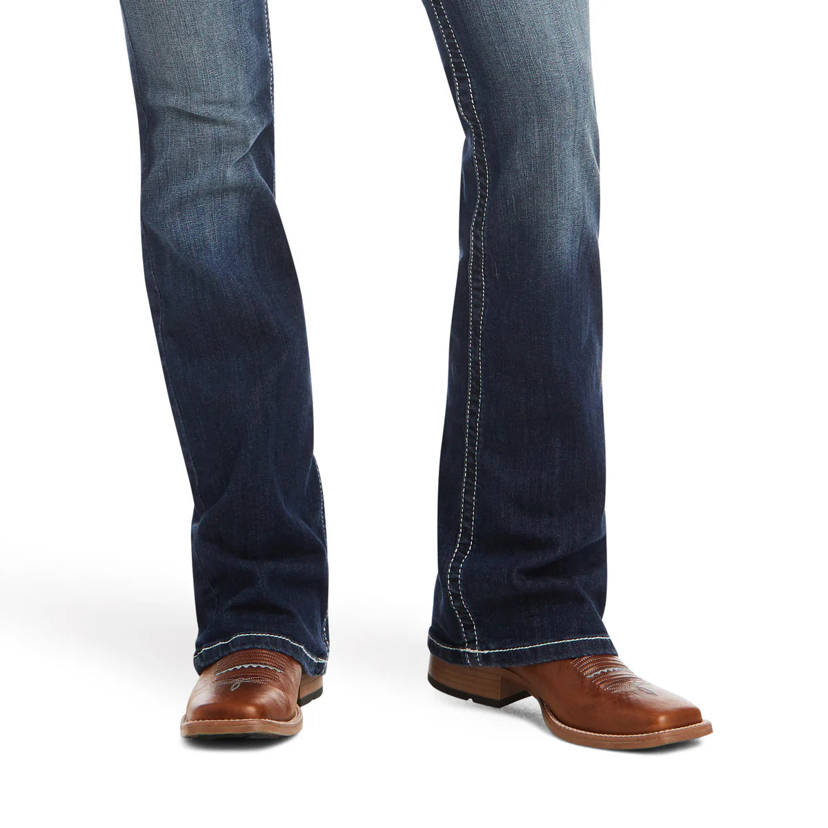 Ariat Wms Real Mid Rise Boot Cut Stretch - Winter 26