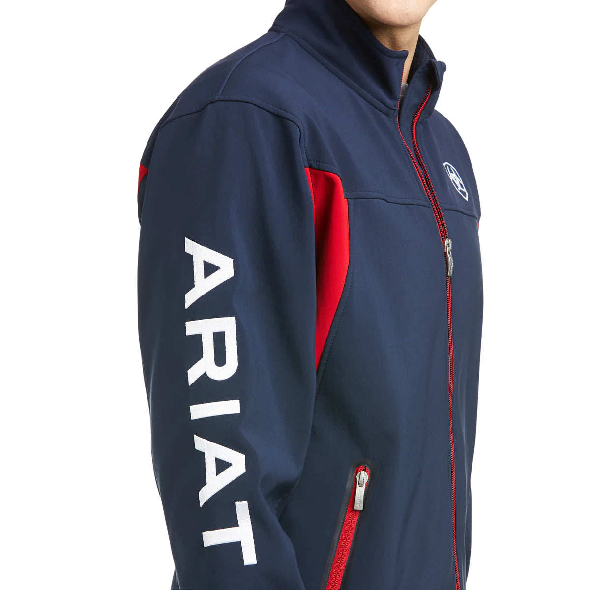 Ariat Mns New Team Softshell Jacket Navy - Winter Black Friday Sale