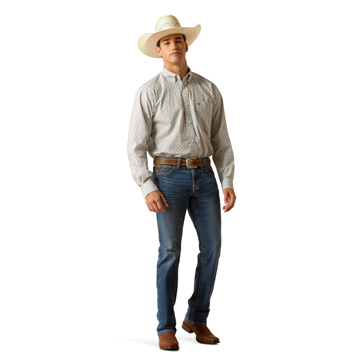 Ariat Mns M8 Modern Slim Fordham Bannack - Black Friday Sale