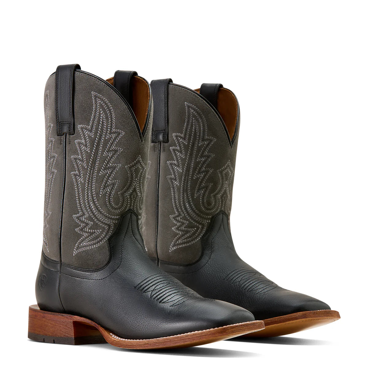 Ariat Mns County Roads WST Nightshade Black/Gunmetal Grey Suede