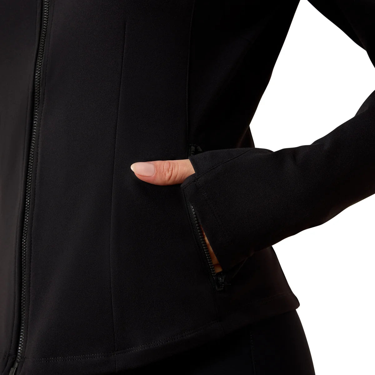 Ariat Wms Solveil Full Zip Black