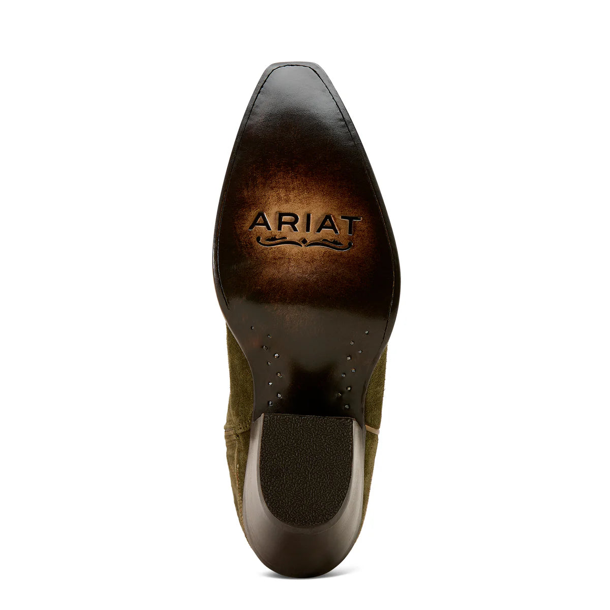 Ariat Wms Casanova X Toe Soft Olive Suede
