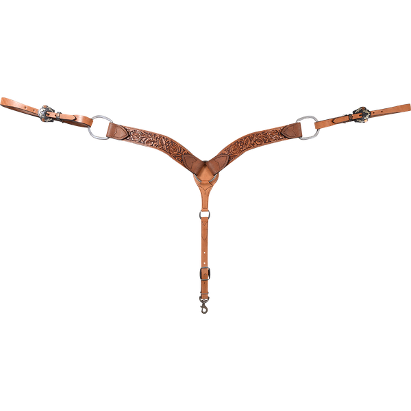 Cashel Guns and Roses 2in Shaped Breastplate
