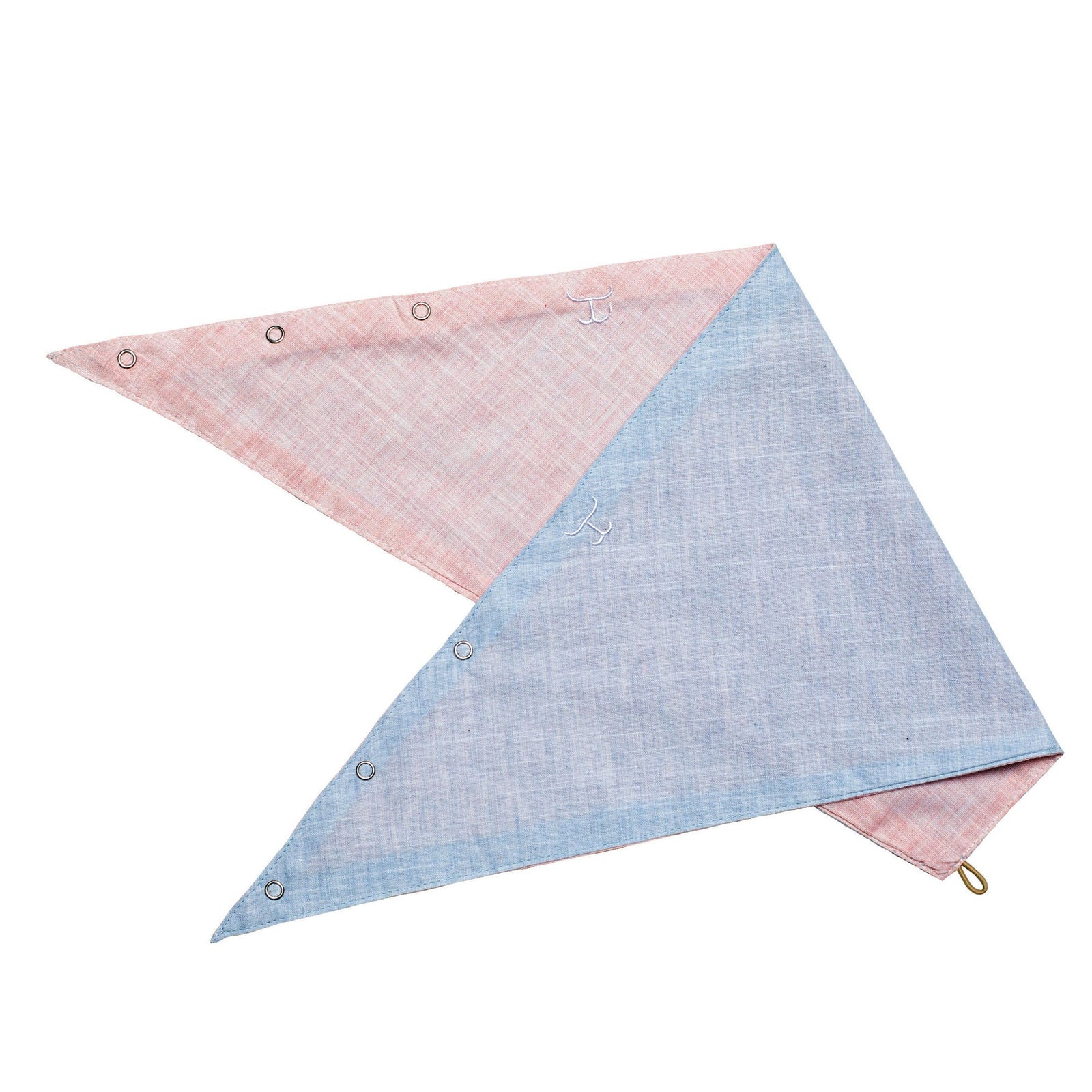 Just Country Wmns Carlee Double Sided Scarf Powder Pink/Powder Blue