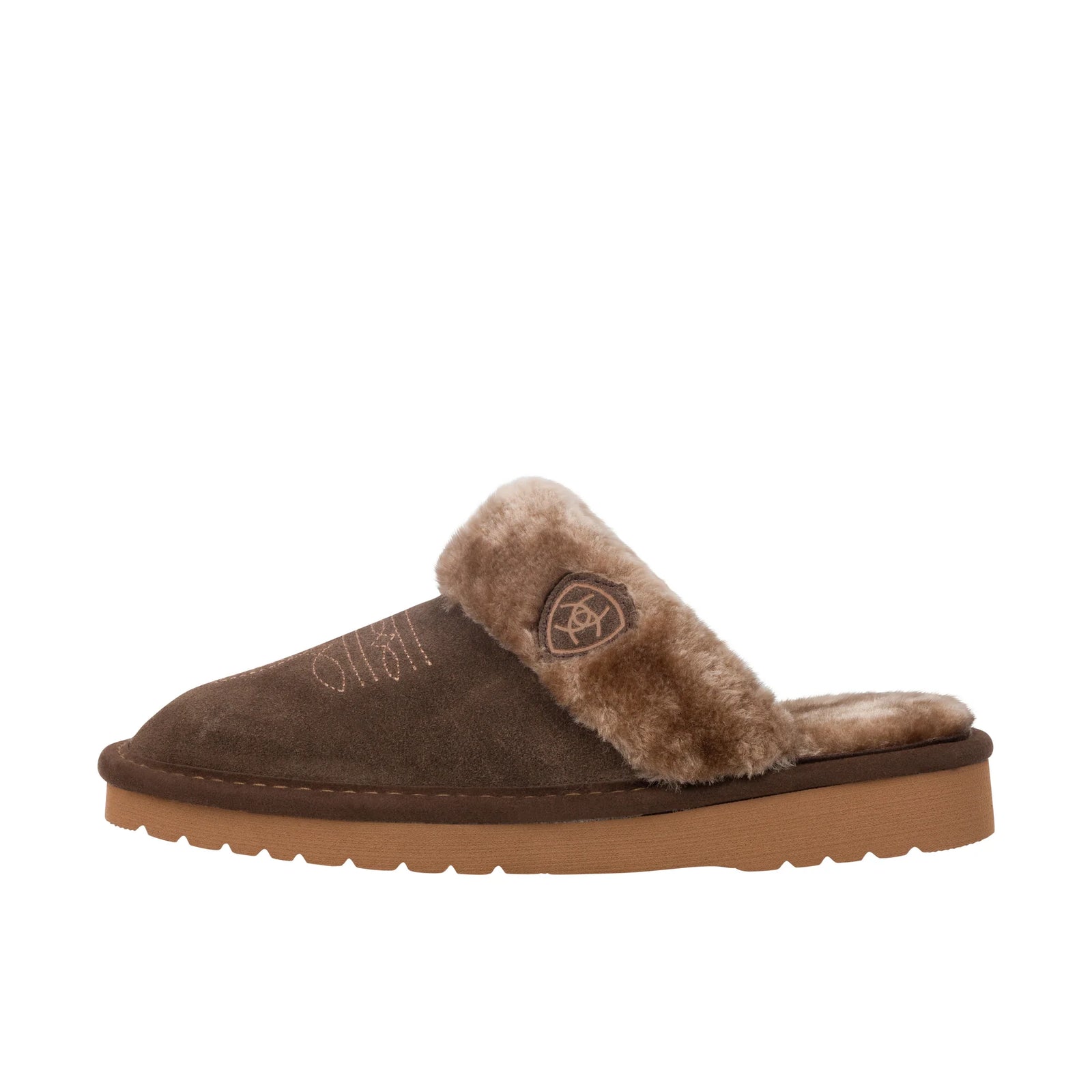 Ariat Wms Jackie Square Toe Slipper Chocolate