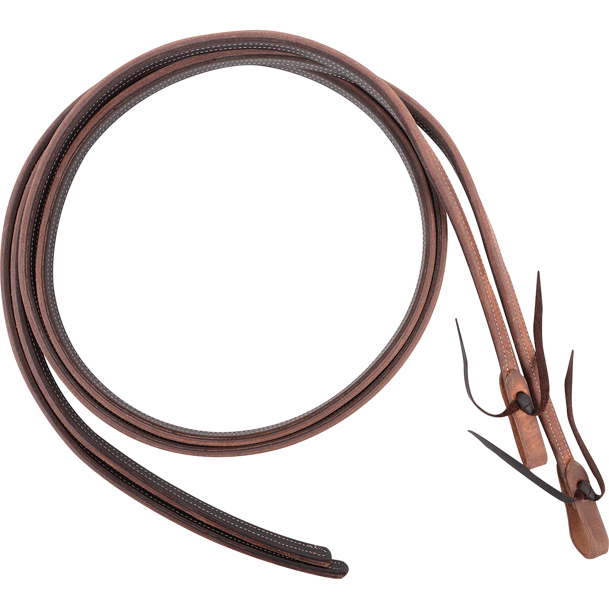 Classic Equine Split Reins 5/8 Heavy Harness Double Stitch