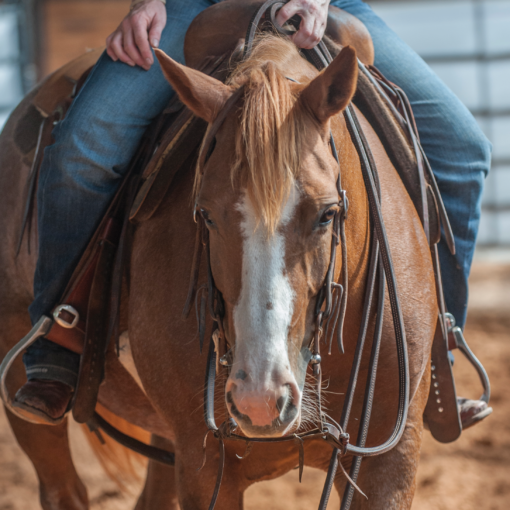 Classic Equine Split Reins 5/8 Heavy Harness Double Stitch