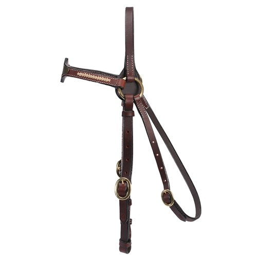 Fort Worth Shaped Barcoo Brass Bridle 5/8