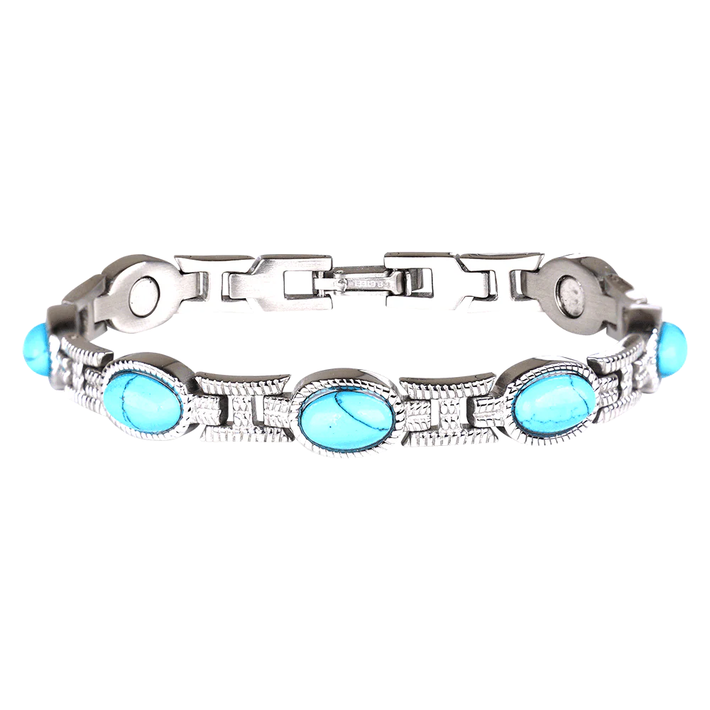 Sabona Ladies Turquoise Magnetic Bracelet
