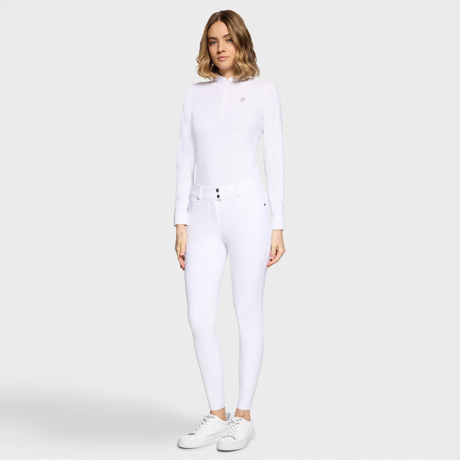 Samshield Delice Crystal Ferna Full Grip Breeches | Rider Wear - Breeches | Saddleworld ipswich