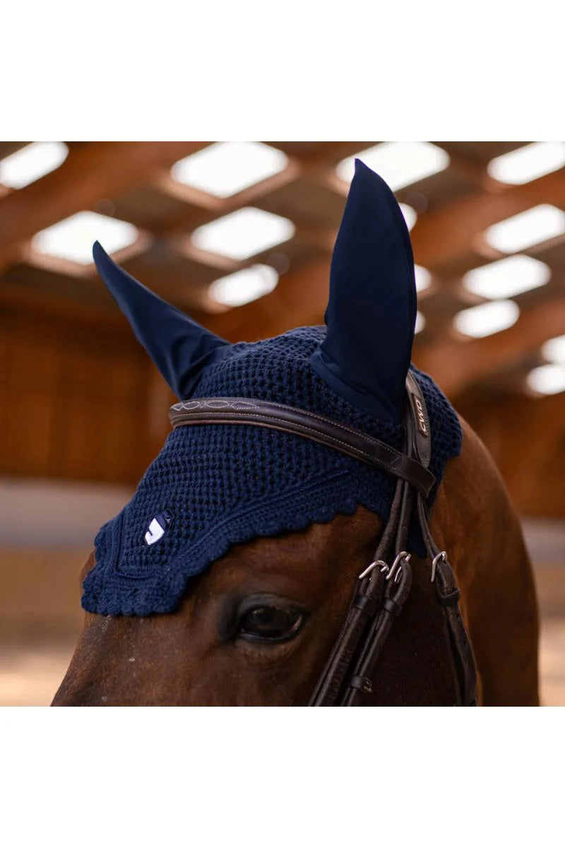 Samshield Flyshield Fly Veil Embroidery | Horse Supplies - Ear Bonnet | Saddleworld Ipswich