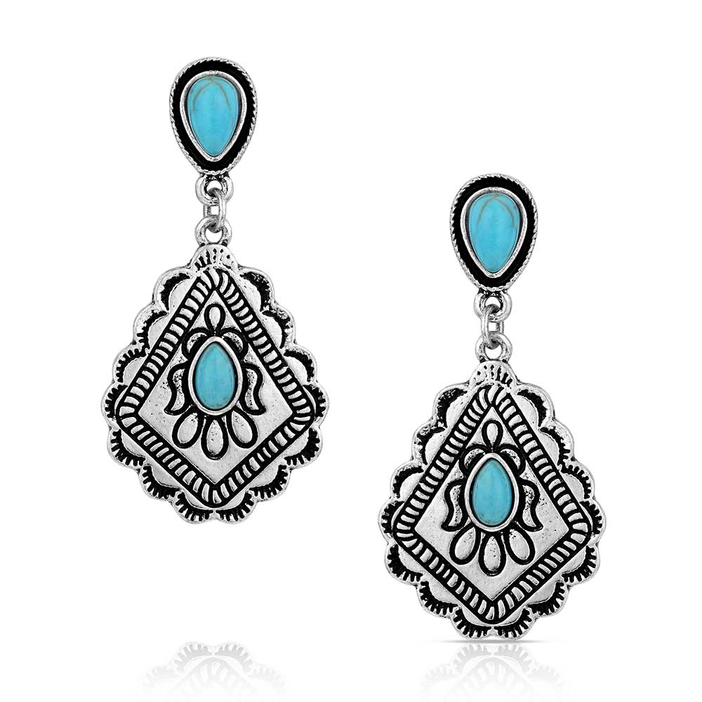 Say No More Turquoise Dangle Earring | GIftware - Jewellery | Saddleworld Ipswich