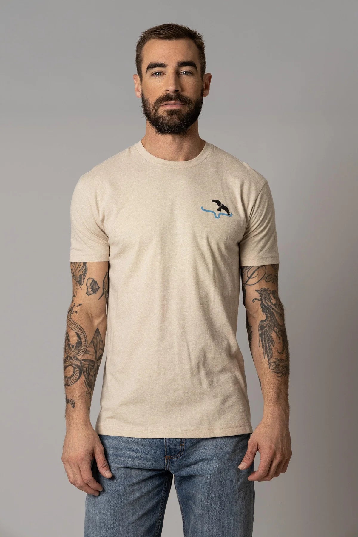 Kimes Ranch Scottsdale Sunset T Shirt Indigo