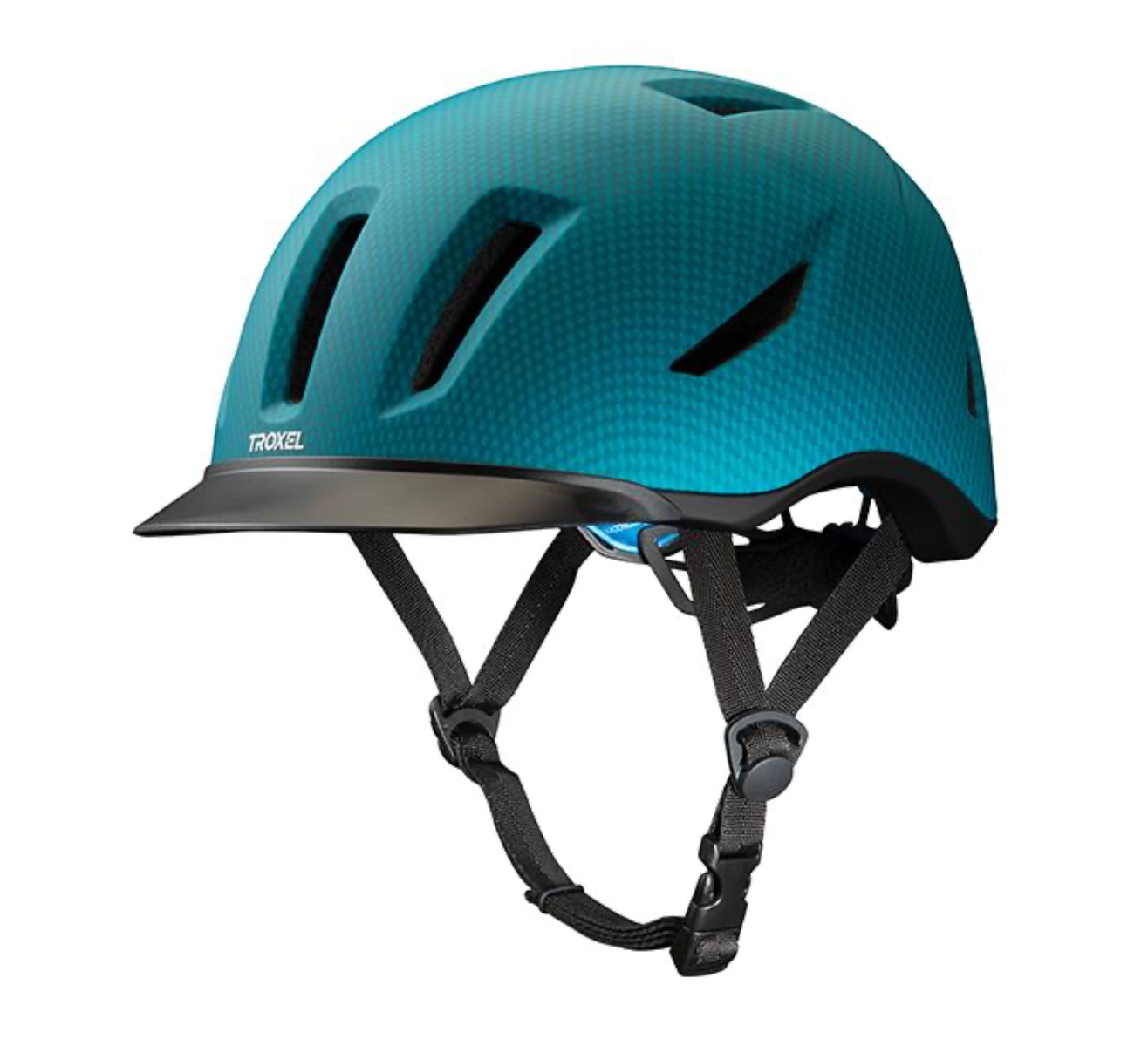 Troxel Helmet Terrain Teal Carbon
