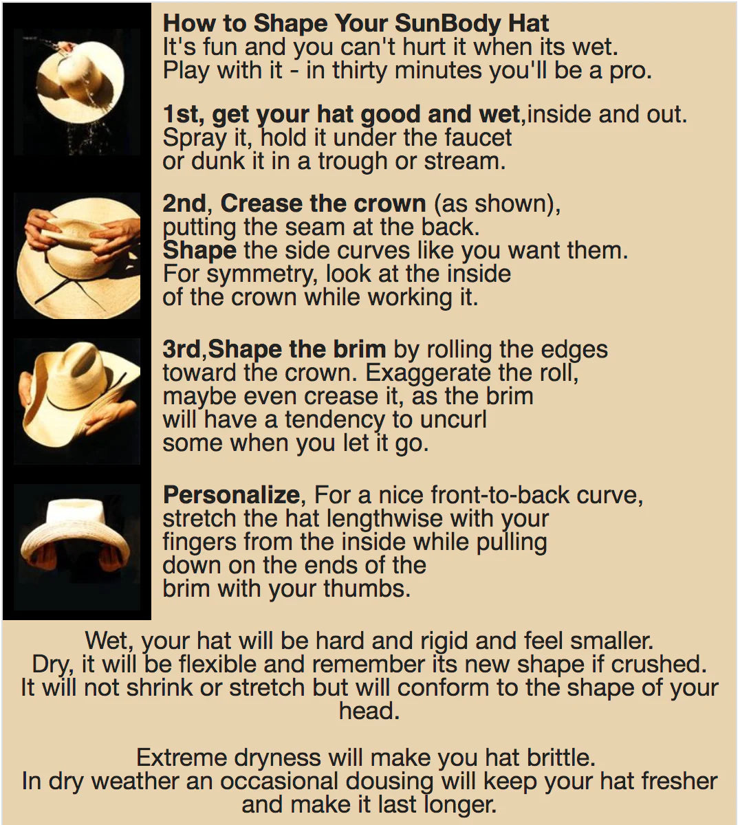 Sunbody Reata III 4.5 Brim Oak