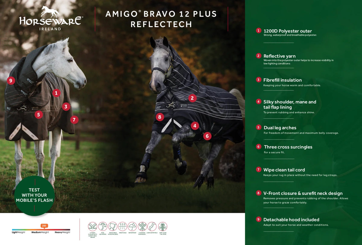 Amigo Bravo 12 Reflec Tech Plus 100g - Black Friday Sales