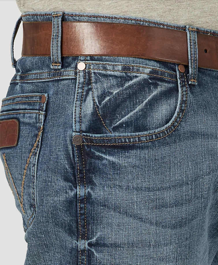 Wrangler Mens Greely Retro Boot Cut Jean