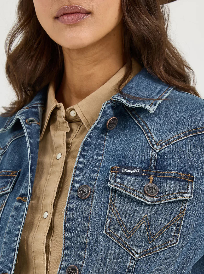 Wrangler Wmns Classic Denim Jacket