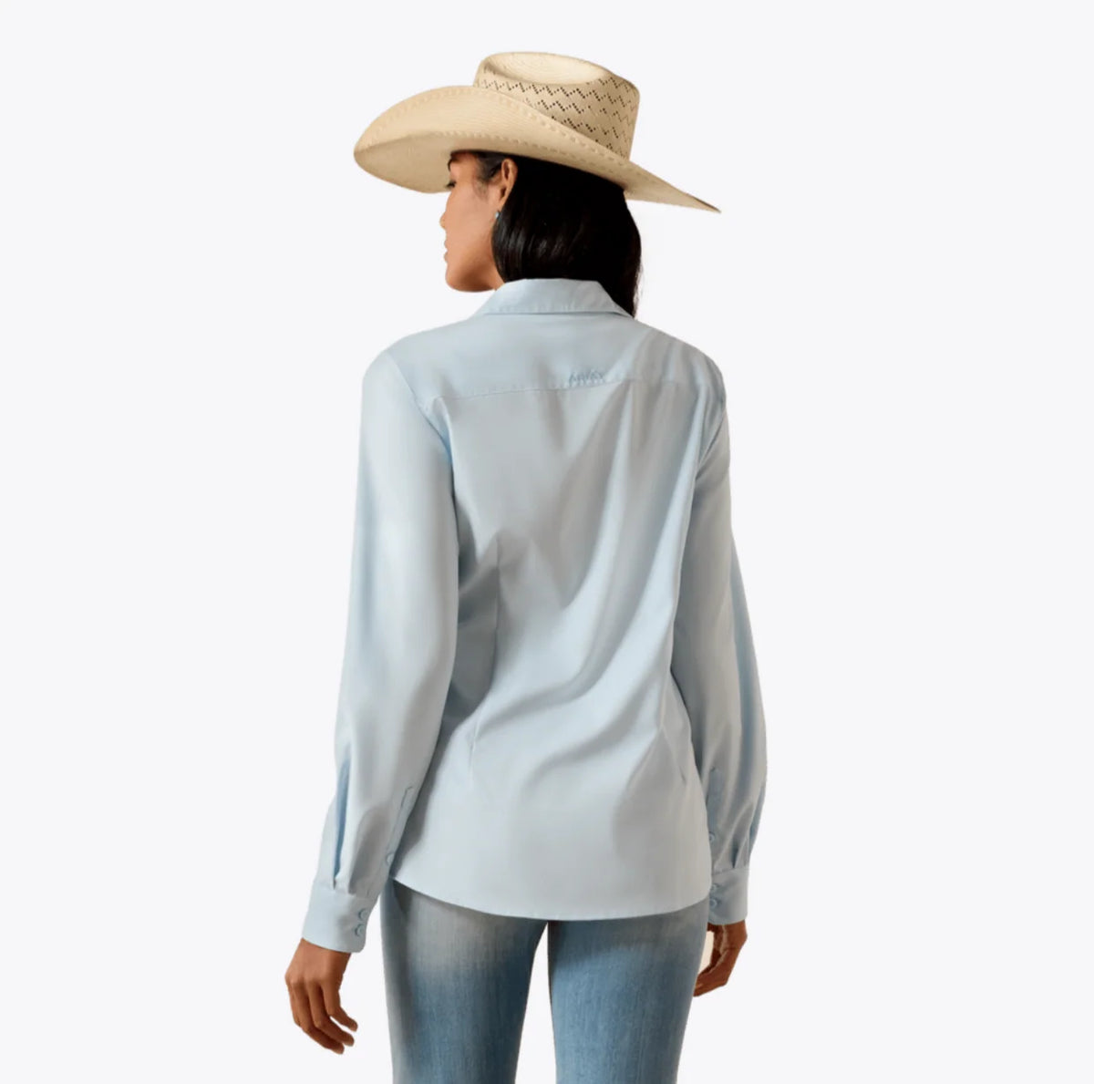 Ariat Wms Kirby Pro LS Shirt Nantucket Breeze