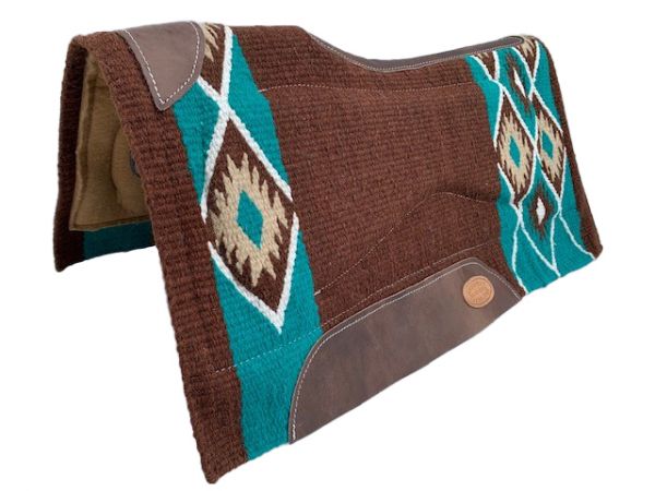 Showman 36in x 34in Memory Felt Bottom Pad | Horse SUpplies - Western Pad | Saddleworld Ipswich