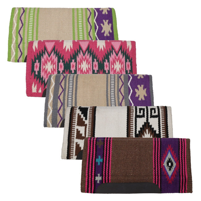 Showman 36x34 Wool Top Saddle Pad | Horse Supplies - Western Pad | Saddleworld Ipswich