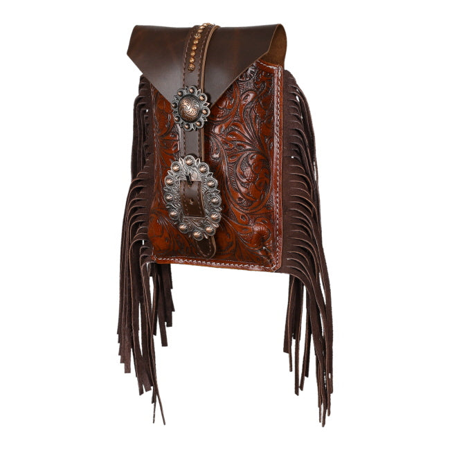 Showman Leaf Rear Cinch Bag | Stable SUpplies - Accessories | Saddleworld Ipswich
