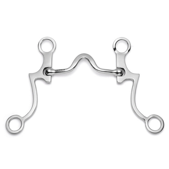 Showman Seven Shank with Smooth Low Port | Horse Supplies - Bits | Saddleworld Ipswich