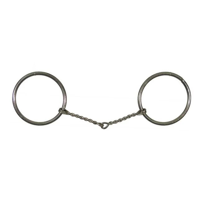 Showman Snaffle with Small Twisted Wire Mouth | Horse Supplies - Bit | Saddleworld Ipswich