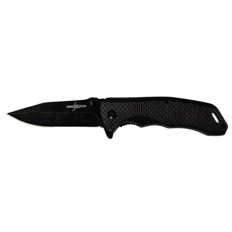 Sicut EDC Flipper 3.5in CF Black Handle | Giftware - Pocket Knife | Saddleworld Ipswich
