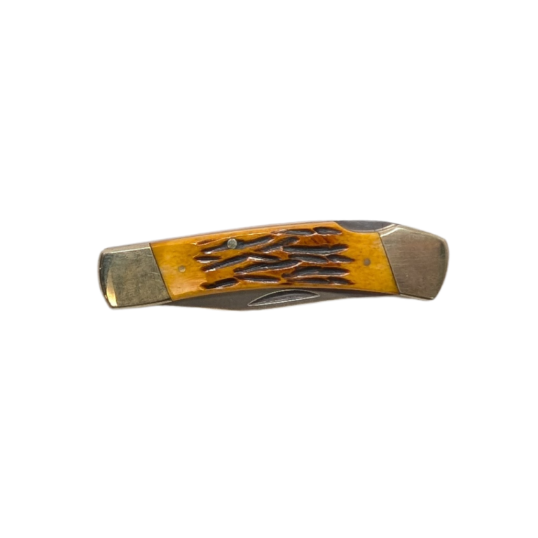 Sicut Traditional LBack 3.75in Bone and Pouch | Giftware - Pocket Knife | Saddleworld Ipswich