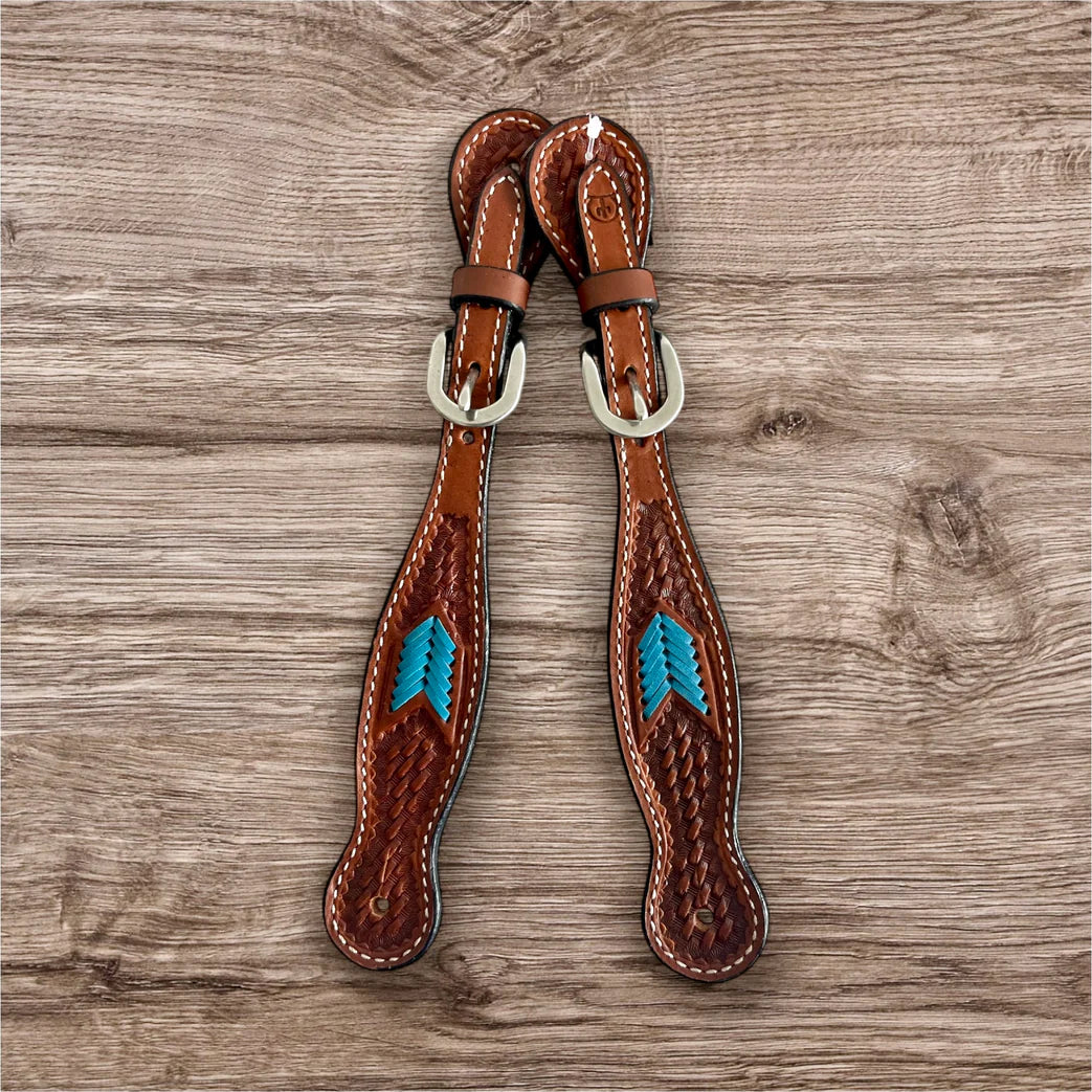 Smooth Like Cactus - Leather Spur Strap  | Rider wear - Spurs | Saddleworld Ipswich