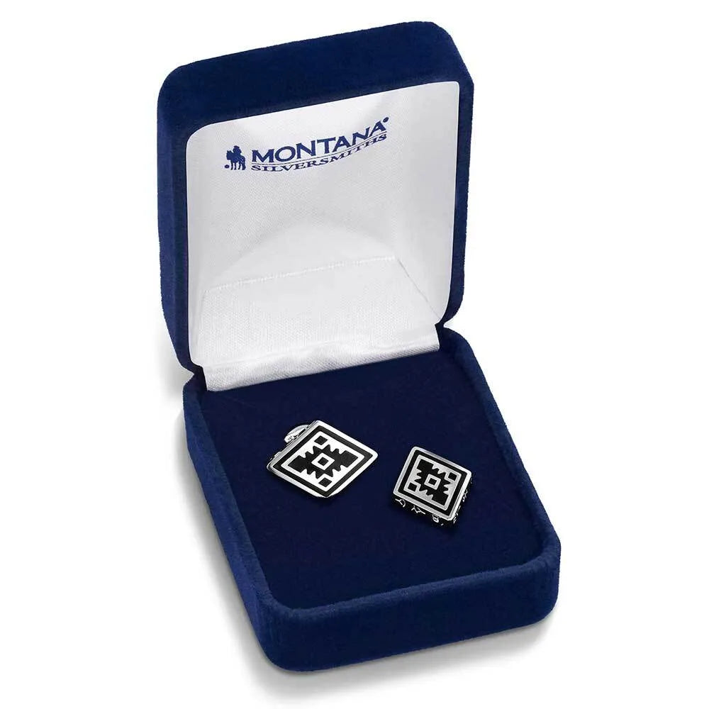 Southwest Engraved Cuff Links | Giftware - Jewelery | Saddleworld Ipswich