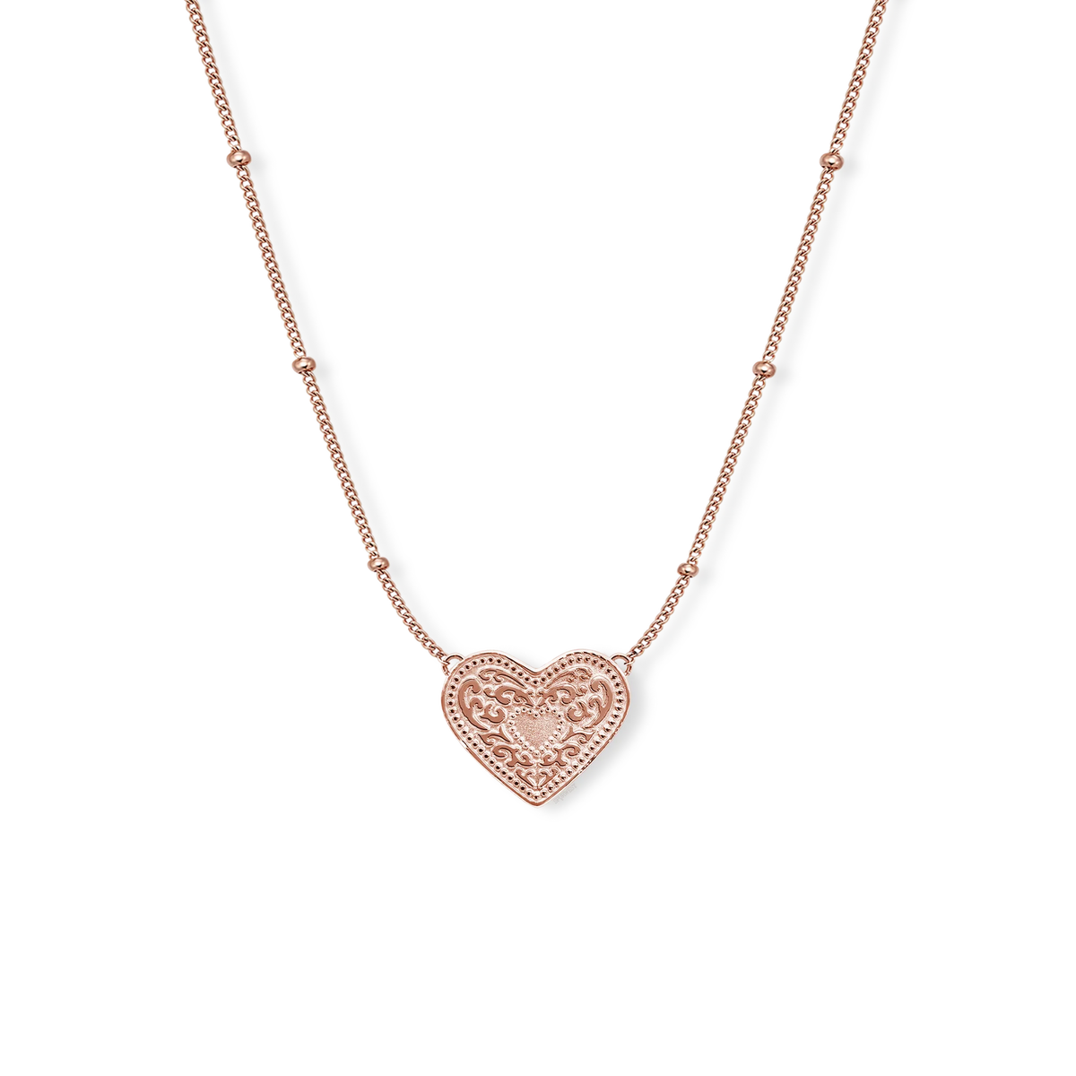 Spur West Audrey Heart Necklace