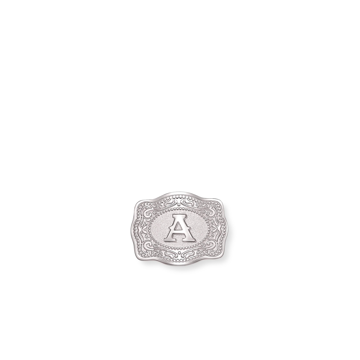 Spur West Mini Belt Buckle Hatpin - Initial | Giftware - Hat Pin | Saddleworld Ipswich