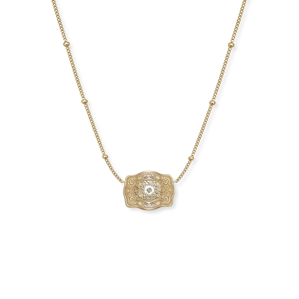 Spur West Ultra Mini Belt Buckle Necklace - Amelia Rose | Giftware - Jewellery | Saddleworld Ipswich