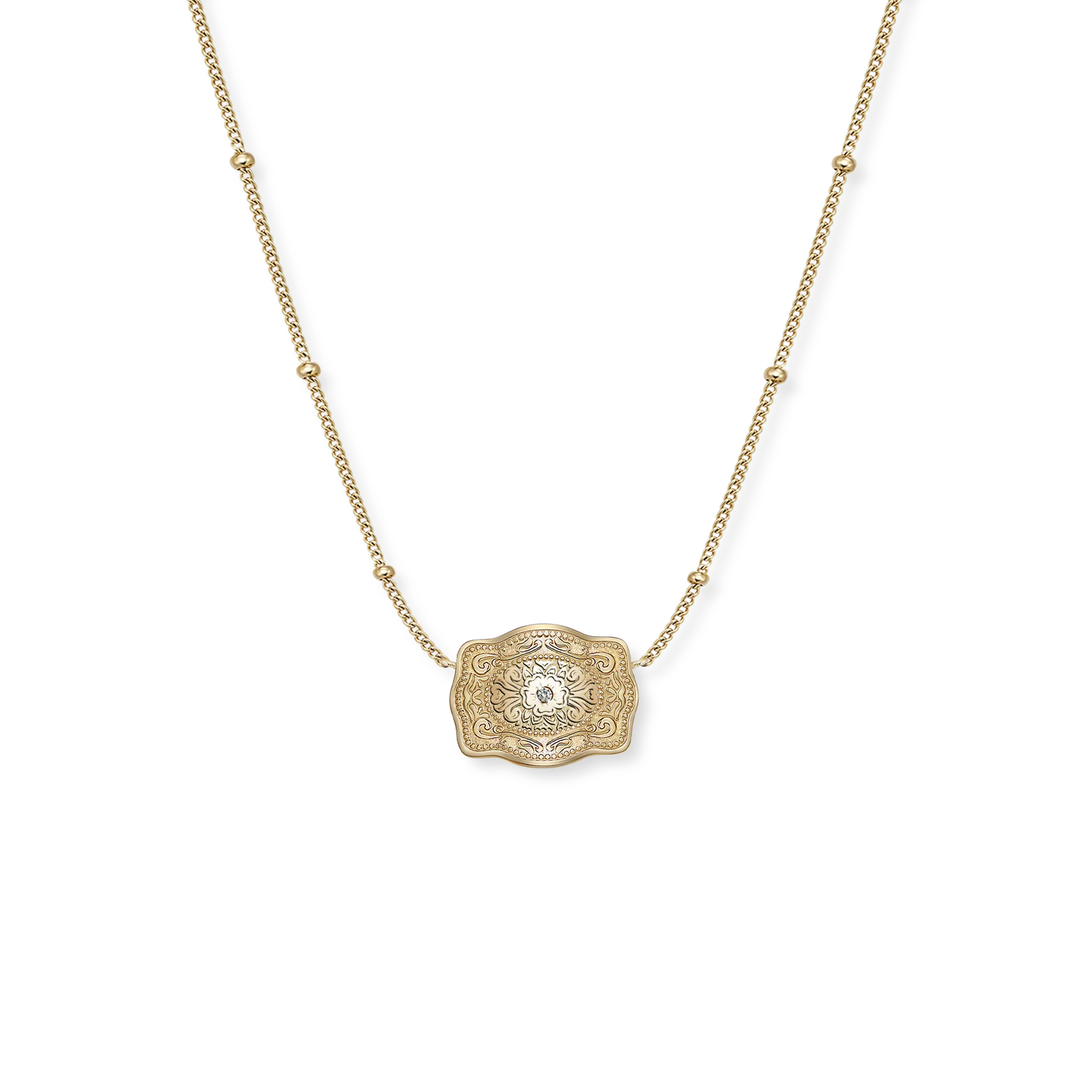 Spur West Ultra Mini Belt Buckle Necklace - Amelia Rose | Giftware - Jewellery | Saddleworld Ipswich