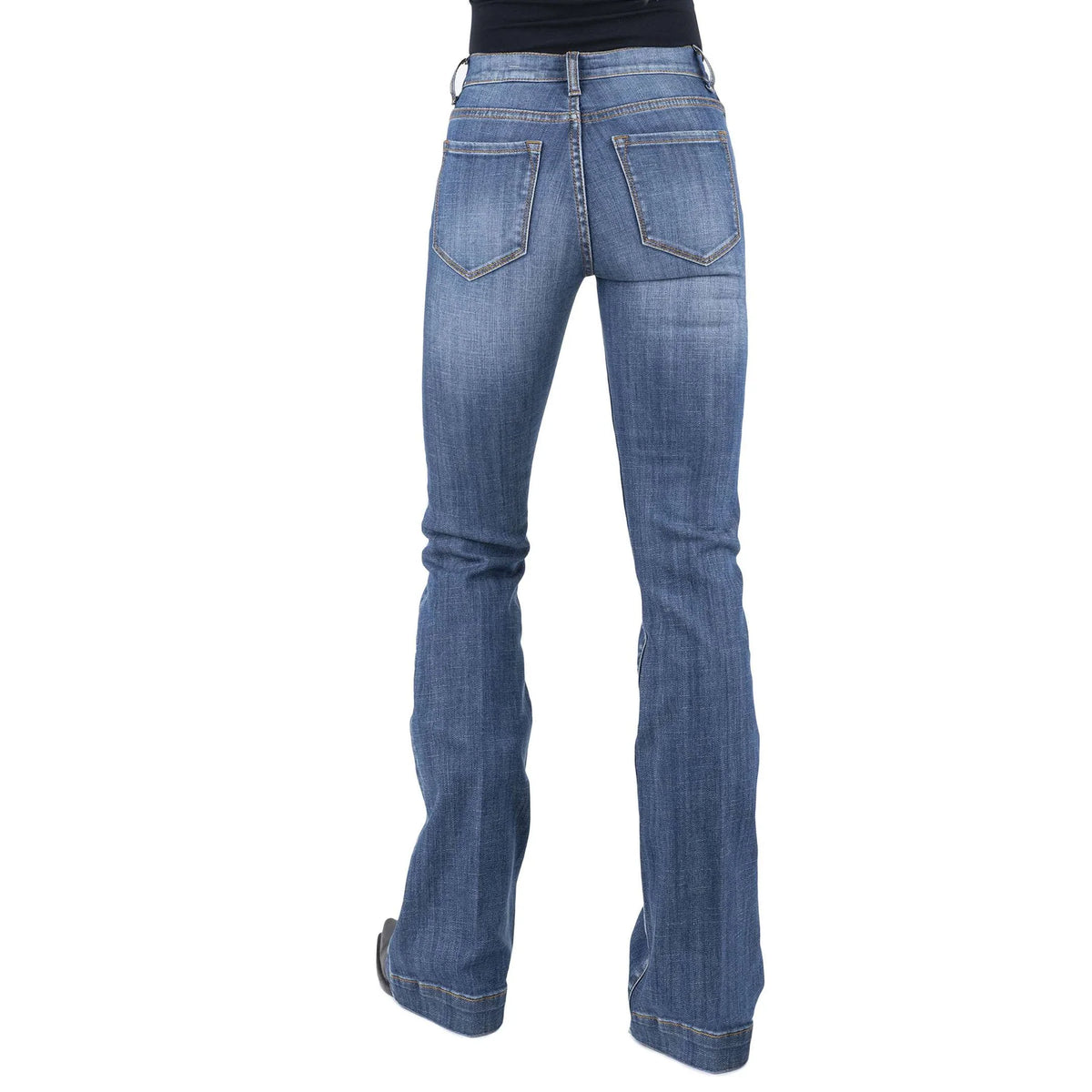 Stetson Wms Denim 921 Flare Plain Blue | Country Clothing - Ladies Jeans | Saddleworld Ipswich