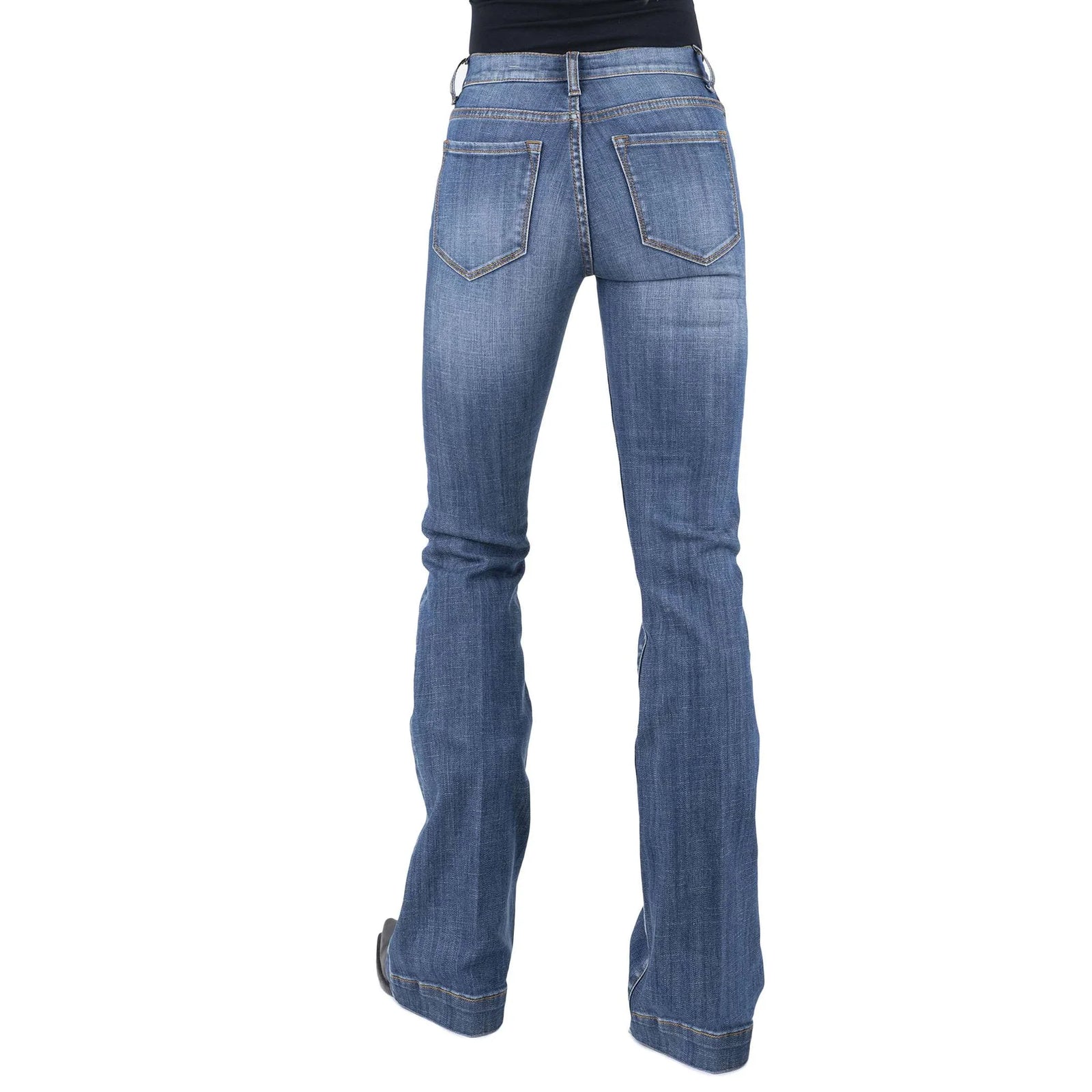 Stetson Wms Denim 921 Flare Plain Blue
