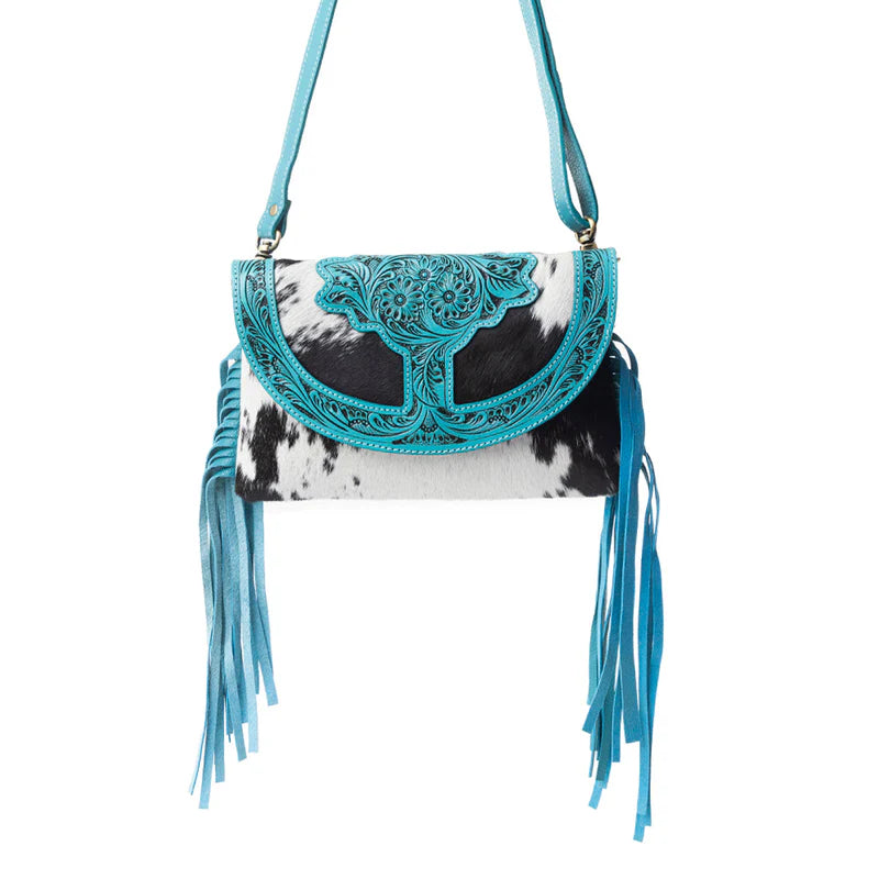 Stonedrop Ridge Crossbody Bag In Teal | Giftware - Handbag | Saddleworld Ipswich