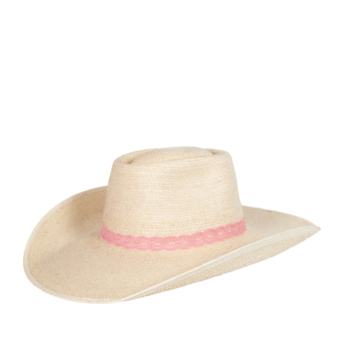 Sunbody Hat Reata 3 Standard Palm 4.5in Brim Wild Rose Lace | Country Clothing - Hat | Saddleworld Ipswich