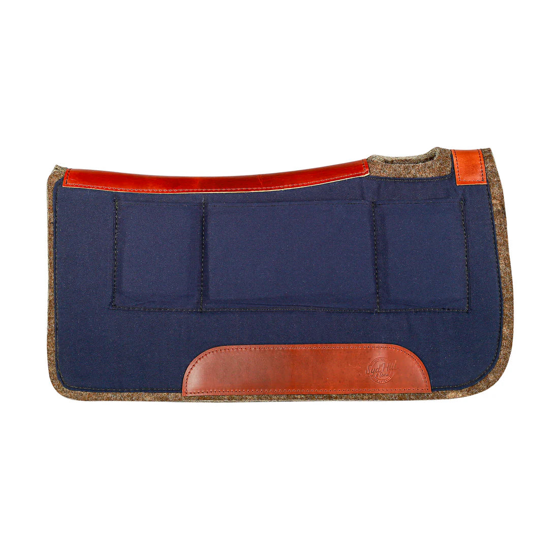 Syd Hill Contoured Square Shim Pad 28 x 32 | HOrse Supplies - Western Pad | Saddleworld Ipswich