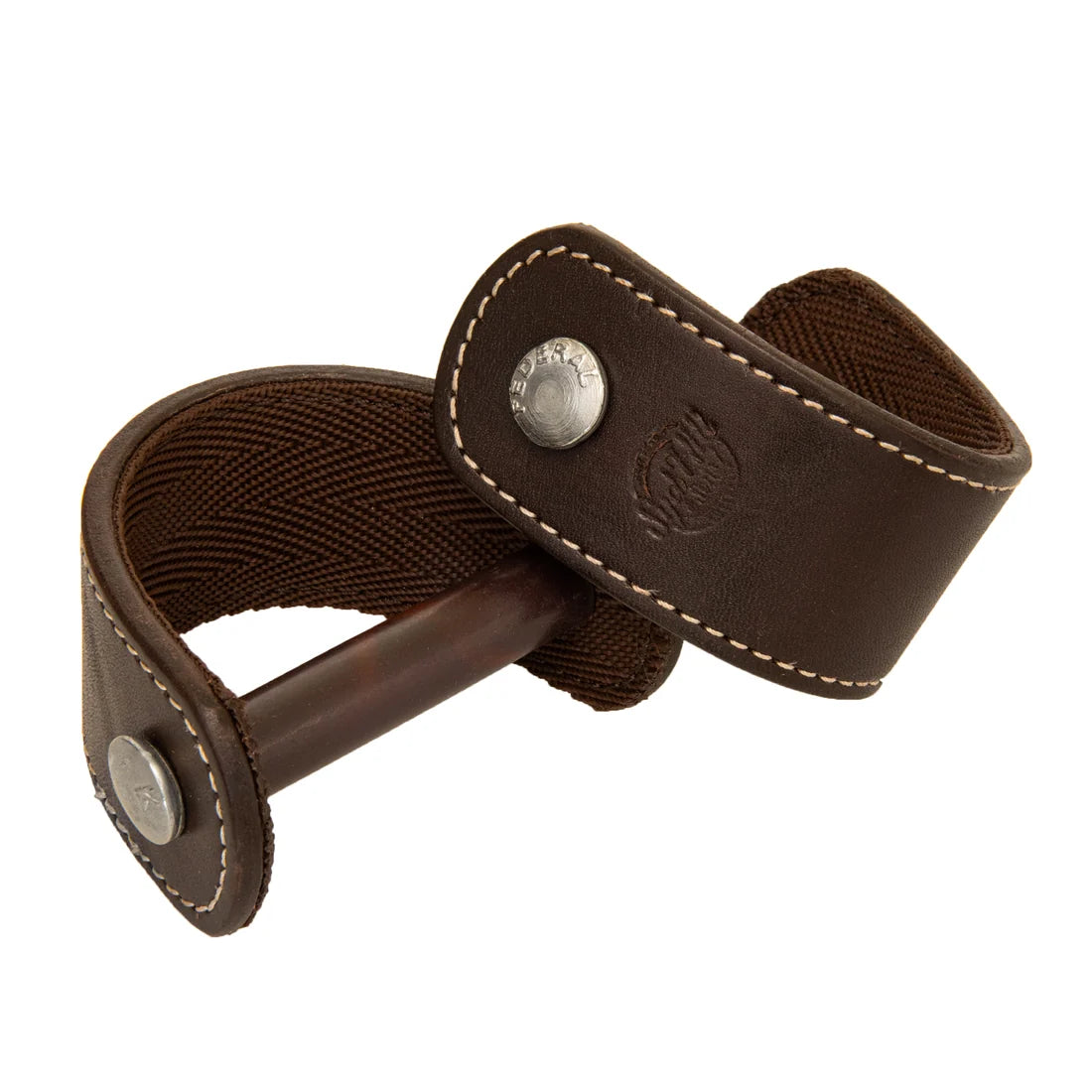 Syd Hill Stirrup Turners - Havana | Horse Supplies - Stirrup Leathers | Saddleworld Ipswich