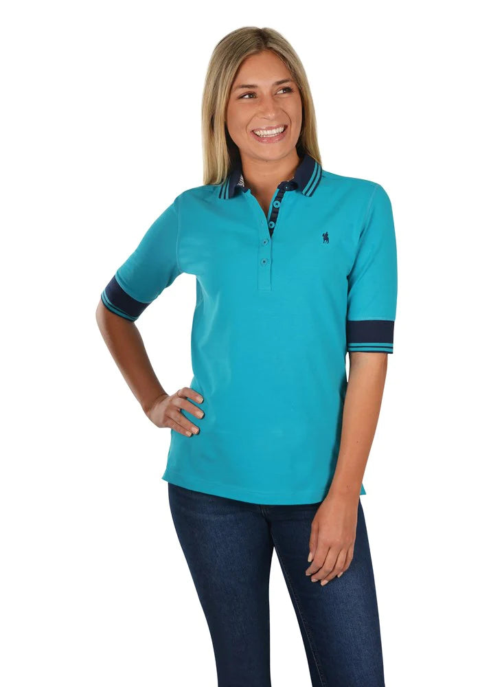 Thomas Cook Wmns Kerry Elbow Length Polo - Summer Clearance