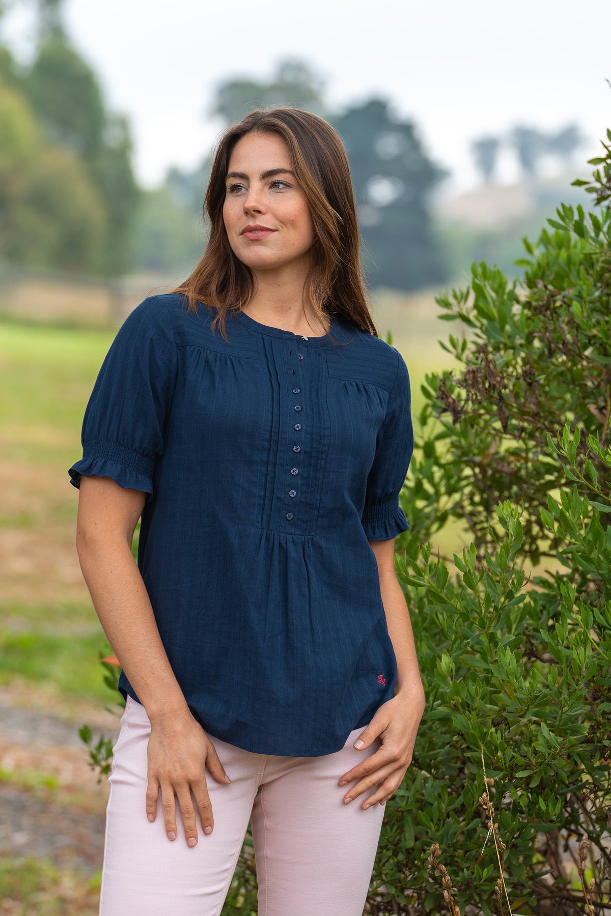 Thomas Cook Wmns Kaylie SS Blouse - Black Friday Sale