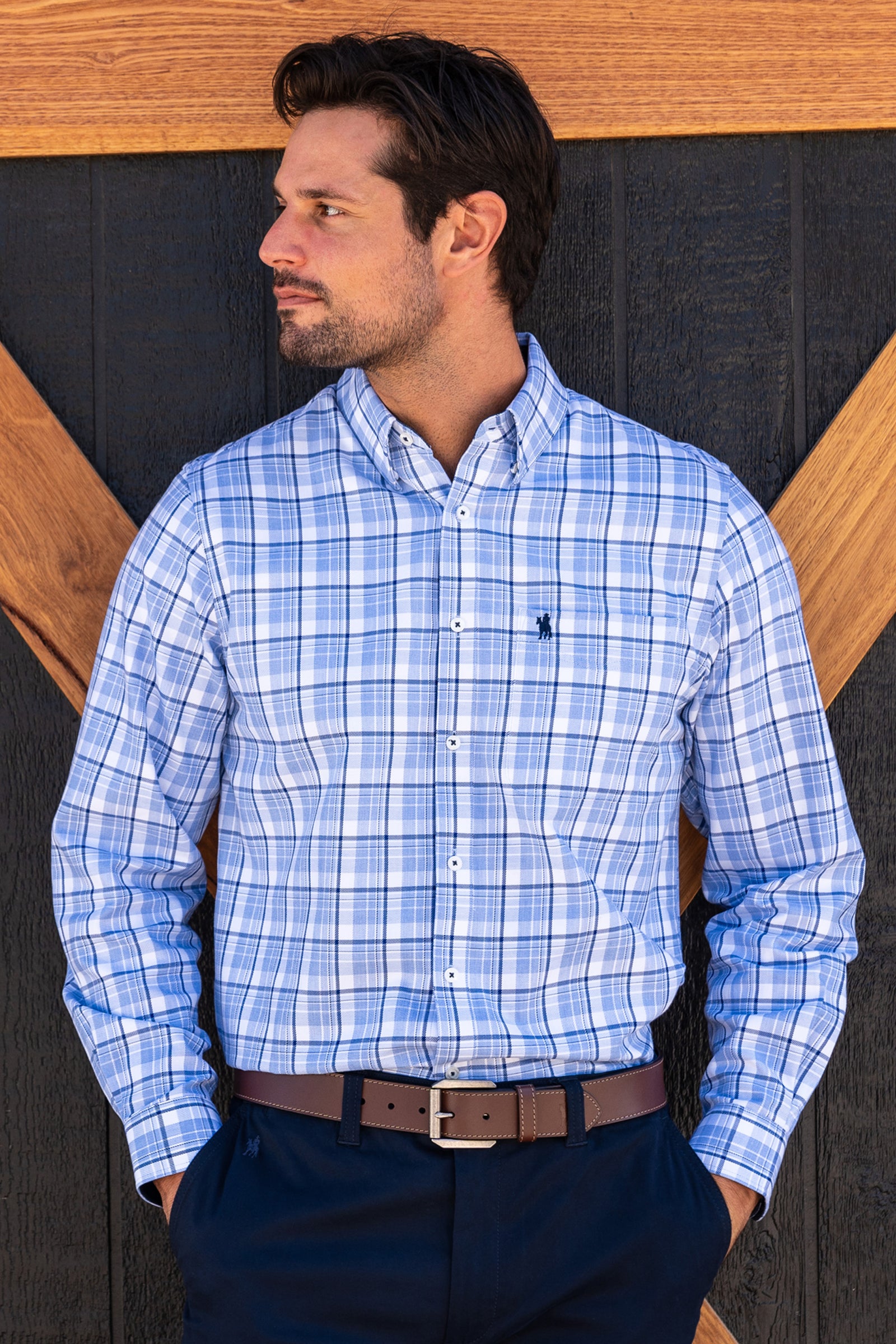 Thomas Cook Mens Boyd 1Pkt LS Shirt - Christmas Sale