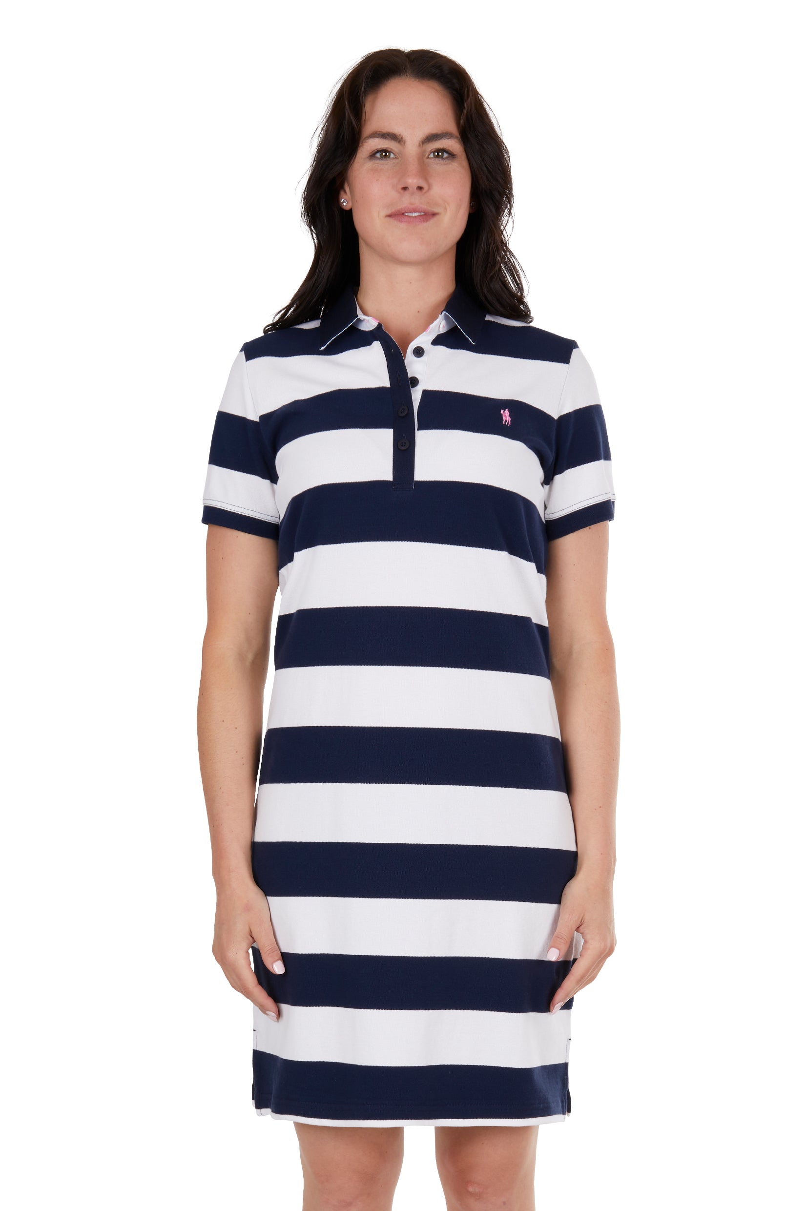 Thomas Cook Wmns Beth SS Polo Dress - Saddleworld Ipswich Thomas Cook Wmns Beth SS Polo Dress - Saddleworld Ipswich