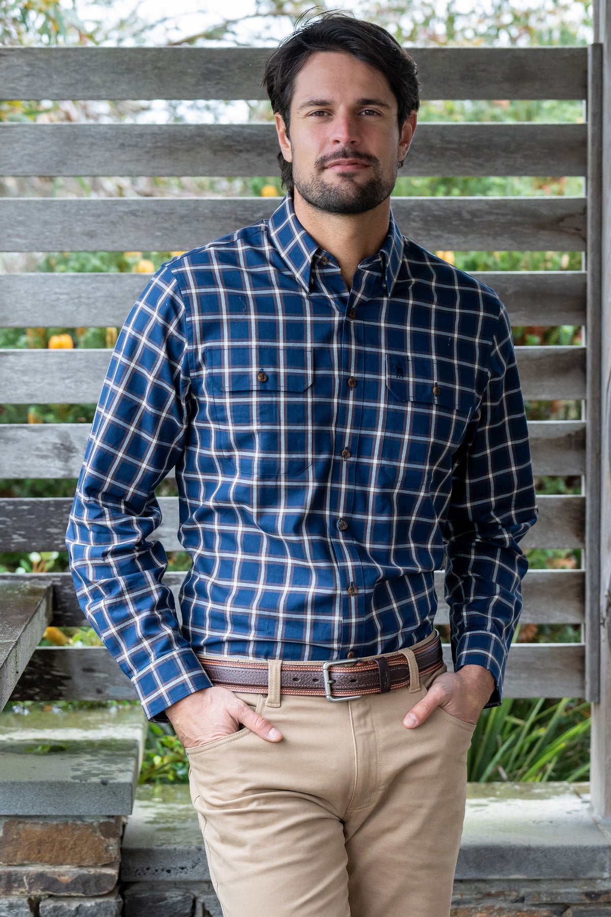 Thomas Cook Mens Peter 2 Pocket LS Shirt - Christmas Sale