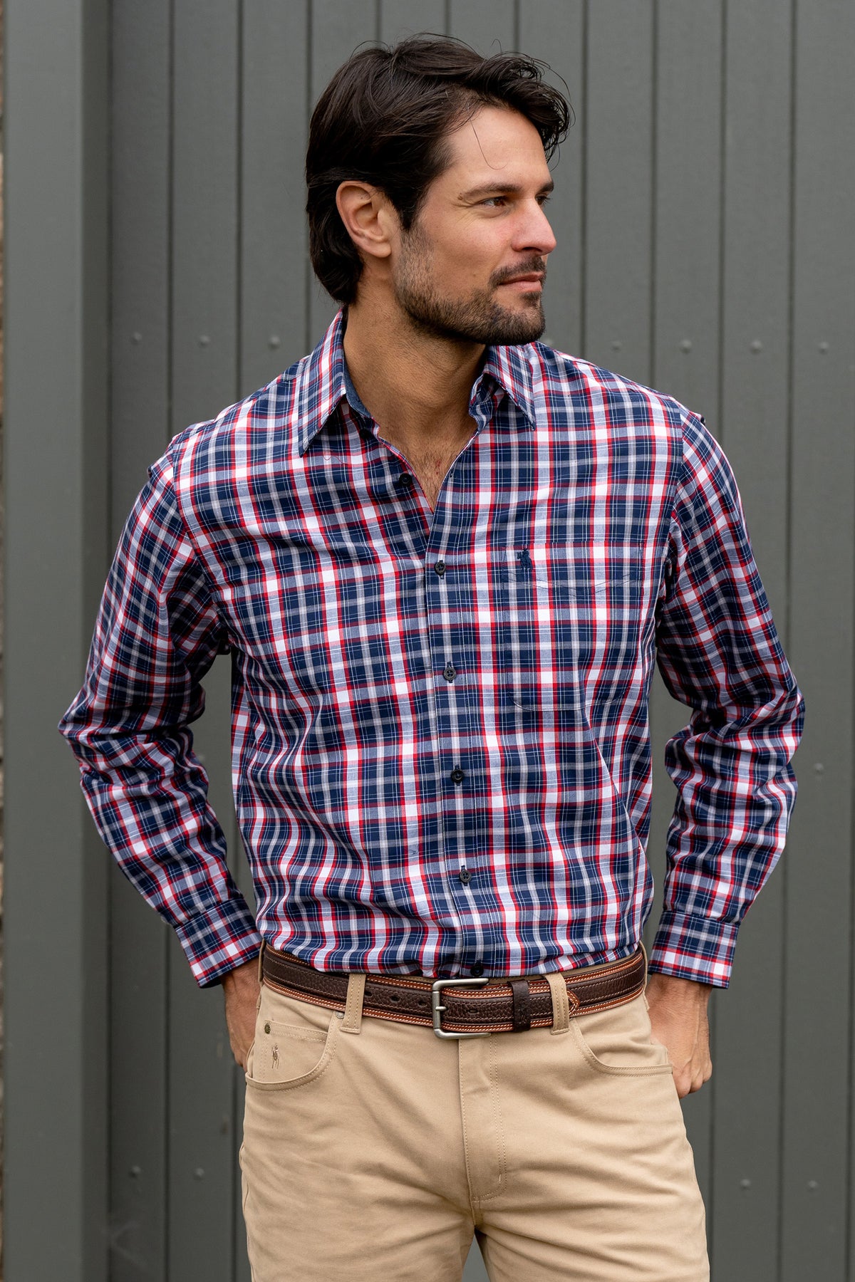 Thomas Cook Mens Colby 1 Pocket LS Shirt - EOFY Sale