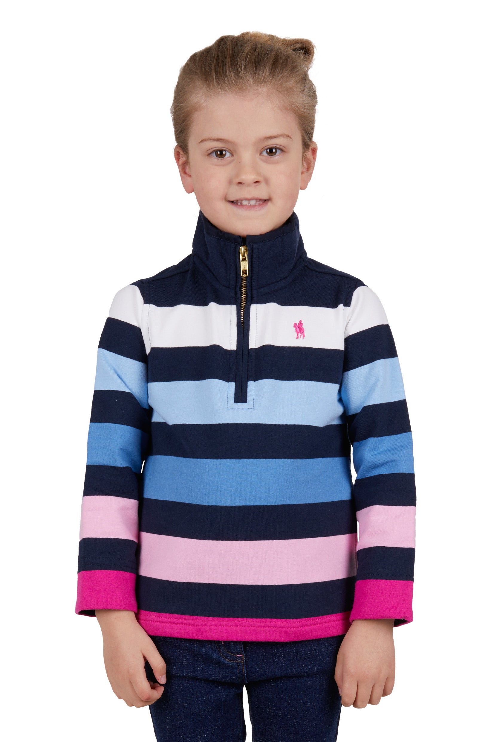 Thomas Cook Girls Orla 1/4 Zip Rugby