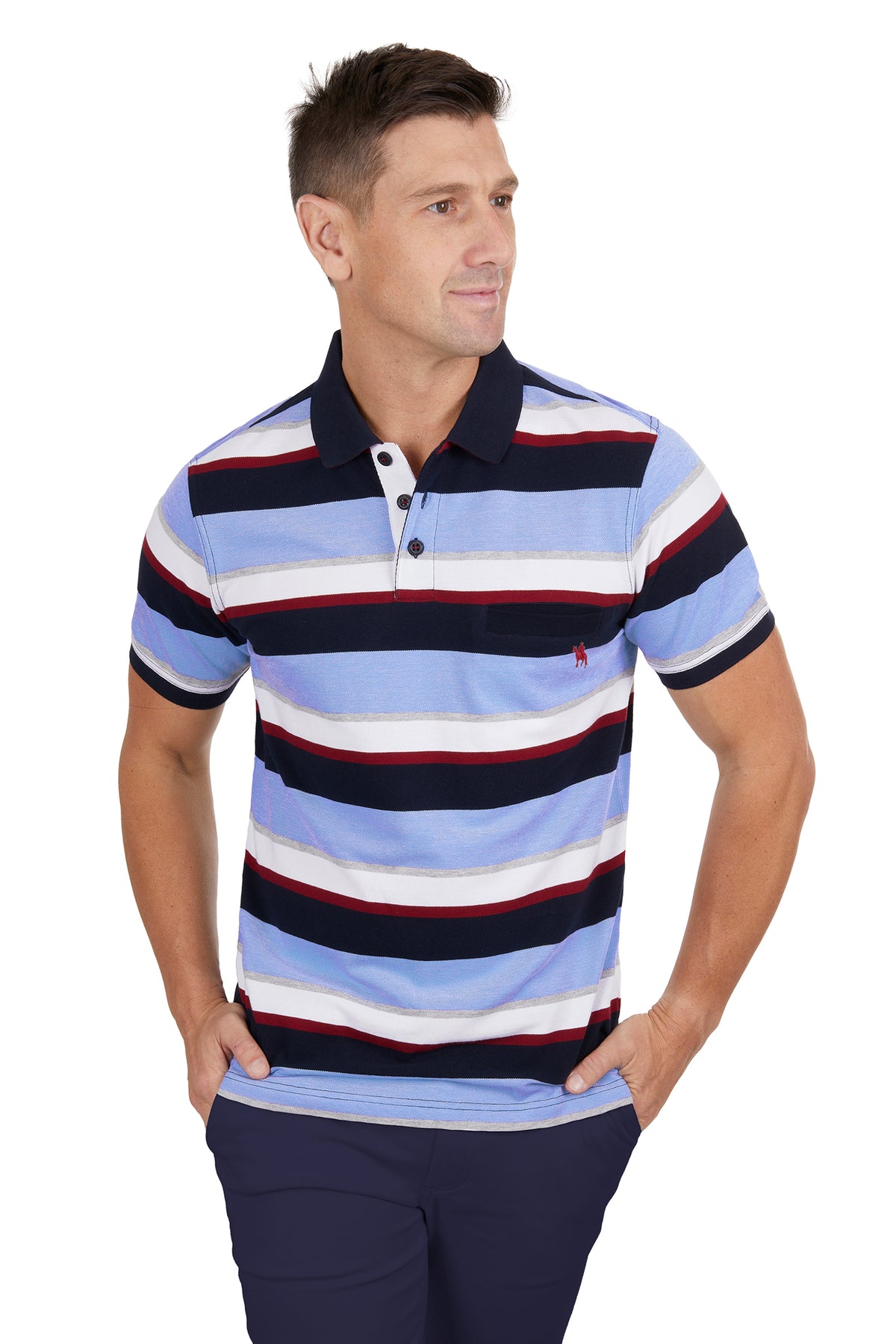 Thomas Cook Mens Gavin 1Pkt SS Polo